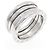 Bulgari Anillo Bvlgari B.zero1 de 3 bandas en oro blanco