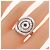 Bulgari Anillo Bvlgari Astrale en Oro Blanco - vista 5