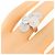 Bulgari Anillo Bvlgari Cycladi en oro blanco - vista 5