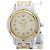 Hermès Reloj de pulsera Hermes Clipper de acero chapado en oro Quartz