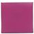 Hermès Monedero Hermes Bastia en Rose Purple Púrpura - vista 2