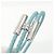 Hermès Hermes Tourni Tresse Blue Atoll Charm Armband Blau - Ansicht 3