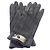 Hermès Hermes Black warme Handschuhe Schwarz