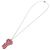 Hermès Collar Hermes H Curiosité Clé PM Rosa - vista 2