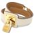 Hermès Pulseira Charm Hermes O'Kelly Branco