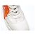 Hermès CHAUSSURES HERMES QUICKER SPLASH ORANGE BLANC CUIR LOGO 40 BASKETS SNEAKERS - vue 17