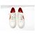 Hermès CHAUSSURES HERMES QUICKER SPLASH ORANGE BLANC CUIR LOGO 40 BASKETS SNEAKERS - vue 9