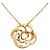 COLLANA CHANEL FIL DE CAMELIA J2925 FIORE IN ORO GIALLO 18K 6.1GR D'oro - vista 4