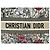 BORSA A MANO CHRISTIAN DIOR BOOK TOTE MEDIUM IN tela MILLE FLEURS CABAS BAG Bianco - vista 8