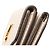 Louis Vuitton Portefeuille Lock Mini Wallet Braun Beige - Ansicht 7