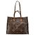 Sac cabas Louis Vuitton On the Go GM Marron