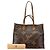 Sac cabas Louis Vuitton On the Go GM Marron - vue 8