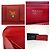Carteira Longa Prada Saffiano Ribbon Vermelho - vista 3