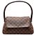 Sac à épaule Louis Vuitton Mini Looping N51148 Marron
