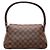 Sac à épaule Louis Vuitton Mini Looping N51148 Marron - vue 3