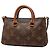 Louis Vuitton Nano Pallas Mini Monogram Schultertasche Braun - Ansicht 2