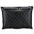 Louis Vuitton Pochette Discovery Monogram Eclipse Preto - vista 3
