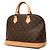 Louis Vuitton Alma PM Handtasche Braun - Ansicht 2