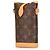Bolsa de Ombro Louis Vuitton Fold Me Pouch Marrom - vista 2