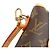Bolsa de Ombro Louis Vuitton Fold Me Pouch Marrom - vista 5