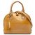 Louis Vuitton Alma BB Vernis Handtasche Gelb