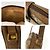 Borsa a tracolla Gucci GG Supreme Marrone Beige - vista 5
