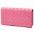 Portafoglio lungo Bottega Veneta Intrecciato Rosa - vista 2