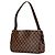 Borsa a tracolla Louis Vuitton Damier Overnue N51129 Marrone - vista 2