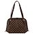 Louis Vuitton Damier Belem MM Schultertasche Braun - Ansicht 3