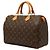 Sac à main Louis Vuitton Speedy 30 Monogram Marron - vue 2