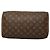 Sac à main Louis Vuitton Speedy 30 Monogram Marron - vue 3