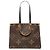 Bolso Louis Vuitton On The Go MM Monogram Giant Reverse Castaño