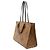 Bolso Louis Vuitton On The Go MM Monogram Giant Reverse Castaño - vista 2