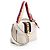 Borsa a tracolla piccola Gucci Leather Sylvie Bianco - vista 2