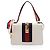 Borsa a tracolla piccola Gucci Leather Sylvie Bianco - vista 3