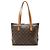 Louis Vuitton Vintage Monogram Canvas Cabas Piano Tote Braun