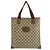 Borsa Tote Gucci GG Supreme Sherry Line Marrone Beige