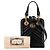 Gucci GG Marmont Mini gesteppte Handtasche Schwarz - Ansicht 7