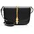 Borsa a tracolla piccola Gucci Leather Sylvie 1969 Nero