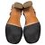 Céline Sandali con tacco Celine Bam Bam in pelle marrone - vista 10