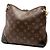 Borsa a tracolla Louis Vuitton Odeon PM Marrone - vista 2