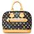 Louis Vuitton Alma Handtasche Schwarz