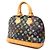 Louis Vuitton Alma Handtasche Schwarz - Ansicht 2