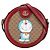 Gucci Doraemon Mini GG Supreme Crossbody Bag Braun Beige