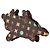 Bolso bandolera Louis Vuitton Monogram Dog On Strap Castaño - vista 2