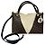 Louis Vuitton Braided V Tote MM Cream Leather Canvas Schultertasche Weiß - Ansicht 3