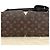 Louis Vuitton Braided V Tote MM Cream Leather Canvas Schultertasche Weiß - Ansicht 5