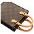 Louis Vuitton Petit Sac Plat Monogram Shoulder Bag Marrom - vista 5