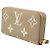 Cartera Zippy Louis Vuitton Monogram Empreinte Castaño Beige - vista 2