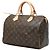 Bolsa de mão Louis Vuitton Speedy 30 Marrom - vista 2